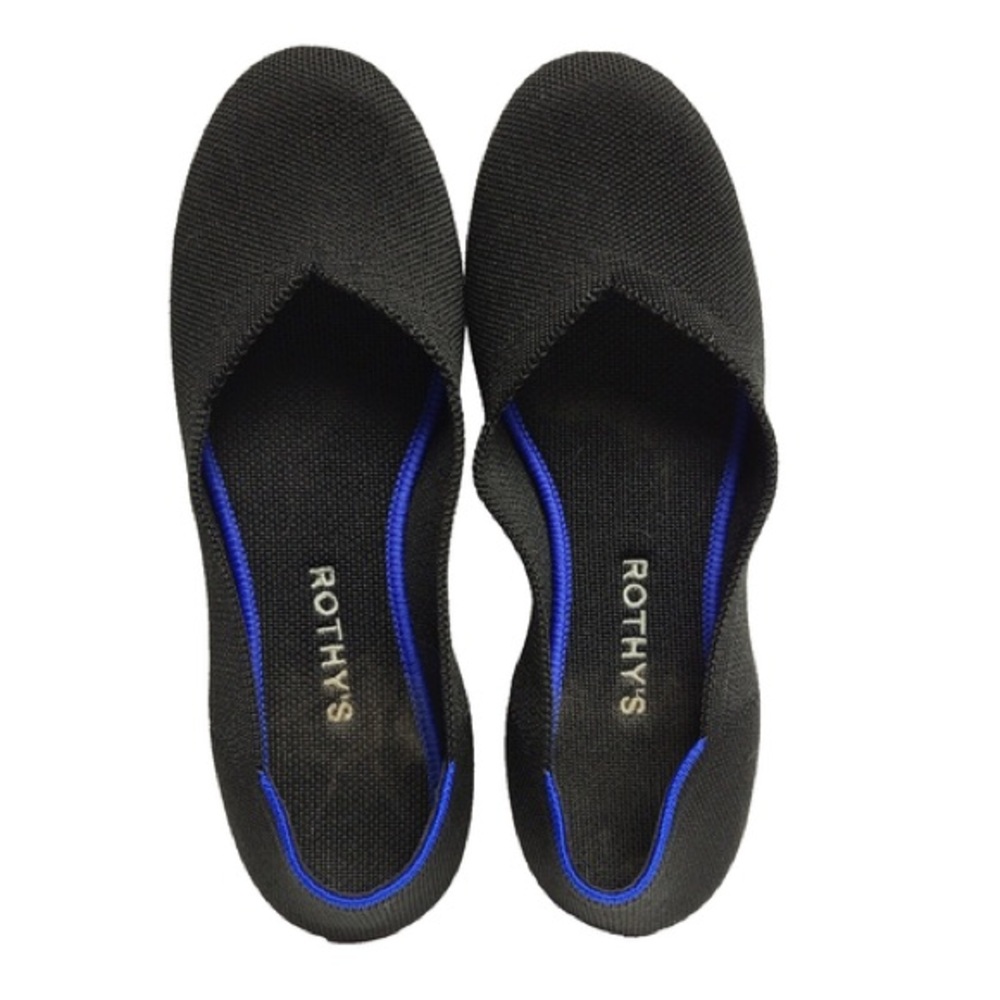Rothy's Black Flats 7.5